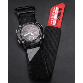 24mm Watch Band Strap for Casio GA-2000 PRG-600/650 PRW-6600, Super Rugged Nylon Sports Strap