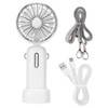 3 Gears Handheld Fan Mini Portable Table Cooler with Detachable