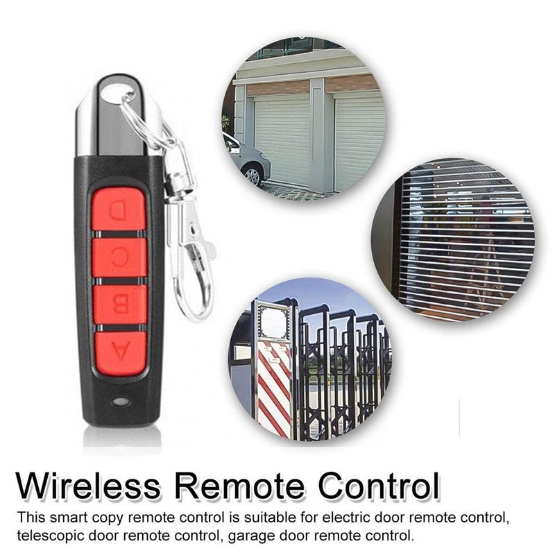 433MHz Universal Garage Door Copy Remote Controller, Car Alarm Cloning