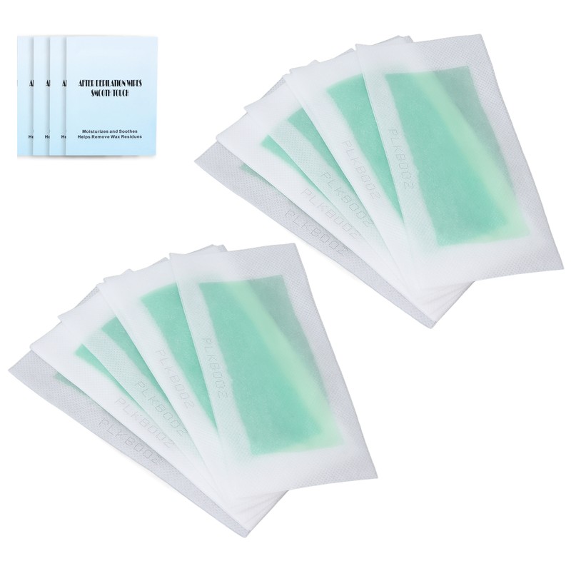 40pcs Wax Strips Kit Double Sides Fast Hair Remover Strips