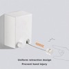 Drying Lines, Retractable Clothesline Stainless Steel Strings, 4.2M Adjustable Wall