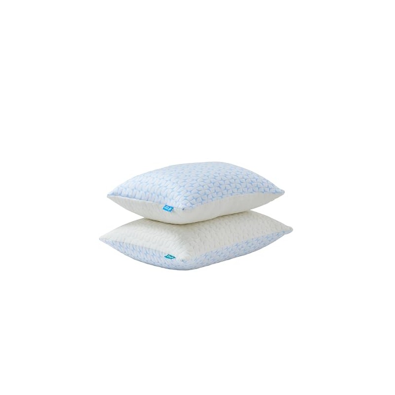 QUTOOL Shredded Memory Foam Pillows King Size Set of 2