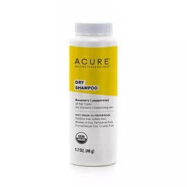 ACURE Volumizing Dry Shampoo 1.7oz Travel Size All Natural Vegan Hair Refresh