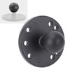 Mounts Circular 1" Ball 1" Aluminum Alloy Ball Mount with