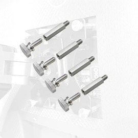 BLOOM SPIRITS vesa Screw Mount Stand, Monitor, Back, For Convex Spacer, Height 0.8 inches (20 mm), M4, M4 x 0.4 inches (10 mm), Set of 4