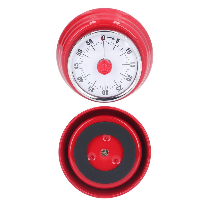 70dB Kitchen Timer Portable Multifunctional Wall Mount Stainless Steel Classic