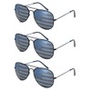 SHADERZ USA America Black Aviator Sunglasses - Great Accessory for