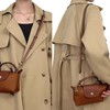 jiesinlov jiesinlov Leather Bag Shoulder Strap Compatible with Mini Pouch,Purse