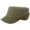 MCap Heavy Brushed Twill Army Cap - Olive