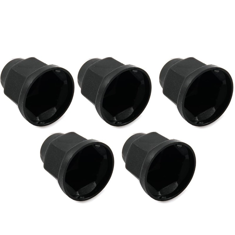 5X Wheel Nut Cap Covers FOR FORD TRANSIT MK6 MK7