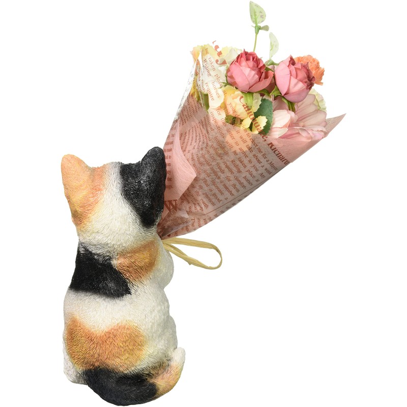 Maruwa Trade (Maruwa Trade) CT Minyon Bouquet Cat Calico 8.7×10.7×15cm