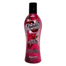 Supre Cherry Bomb Red Hot Dark Accelerator Tanning Lotion 8 oz.