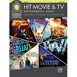 Hit Movie & TV Instrumental Solos: Songs and Themes from the Latest Movies and Television Shows (Horn in F) (Book & CD)