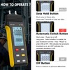 SURLABA Digital Manometer, Differential Dual Port Pressure Gauge, Professional Gas