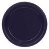Exquisite Deep Purple Plastic Plates 50 Count I 9 Inch
