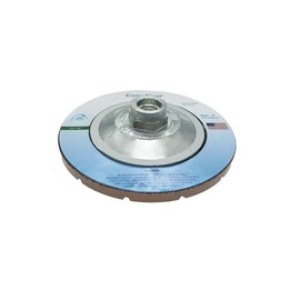 Concrete Grinding Wheel 5" Ceramic Diamond Cup Wheel for Floor Grinding, 50# Dry Edge Polishing Wheels Fits Angle Grinder, 5/8"-11