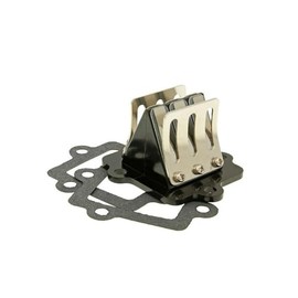 2EXTREME Racing 6 Flap Membrane Block Compatible with Yamaha Aerox 50, ATU Explorer Race GT50, Neos 50, Malaguti F15 Firefox, Aprilia Rally 50, Sachs SX1, YE Zest 50, Race GT50, Beta Ark 50 AC