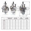 PWK Carburetor 32mm Performance Carb for 125cc to 200cc 2T