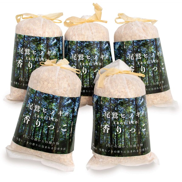 Owase Hinoki Cypress Chips, Fragrant, 2.8 oz (80 g) x