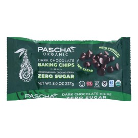 UD_Pascha Raw Cocoa Liquor 6-8 oz Baking Chip Chocolate Case Packaged in Bag or Box Ingredients From Cocoa Mass