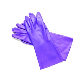 Hu-Friedy 40-060 Nitrile Lilac Utility Gloves, Small (Size 7)