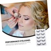 Baluue 5 Pairs Lashes Dense Eyelashes Women's Cosmetics Curly Long