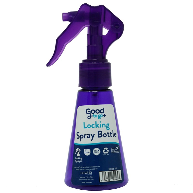 Handy Solutions Good To Go Locking Spray Bottle, 3 Ounce