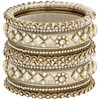 Aheli Silk Thread Stone Studded Chura Chuda Bangle Set Gift