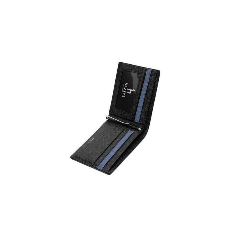 Hazzys (대구신세계)HAZZYS ACCDEDGE블랙 사이드 배색 가죽 머니클립 HJWA5E034BK (Daegu Shinsegae)