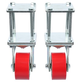 HECASA Hitch Mount Skid Wheel 2-1/2" or 3" Hitch Bars for RV Travel Trailer Fifth Wheel RV Receivers Swivel Trailer Hitch Mount Roller