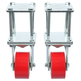 HECASA Hitch Mount Skid Wheel 2-1/2" or 3" Hitch Bars for RV Travel Trailer Fifth Wheel RV Receivers Swivel Trailer Hitch Mount Roller