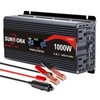 Sunivora 1000 Watt Power Inverter with LCD 12V DC to