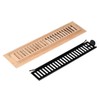 Homewell Red Oak Wood Floor Register, Drop in Vent Cover