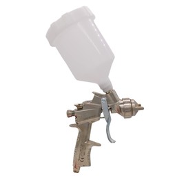 ANI F1/N-Super/S HVLP Spray Gun Automotive Compressed Air Spray Gun - Spray Gun Stainless Steel Nozzle Light Weight Automotive Paint Sprayer for Cars, 500 cc Gravity Feed Cup & Wrench (1.3mm)