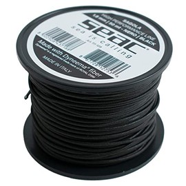 SEAC Unisex's Dyneema for Spearfishing,1.8mm,Black,1110109520000A