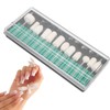 Nail Polishing Head, 12pcs Nail Drill Bit Soft for Home