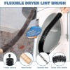 PetOde 2 Pieces Dryer Vent Cleaner Kit Compatible with All