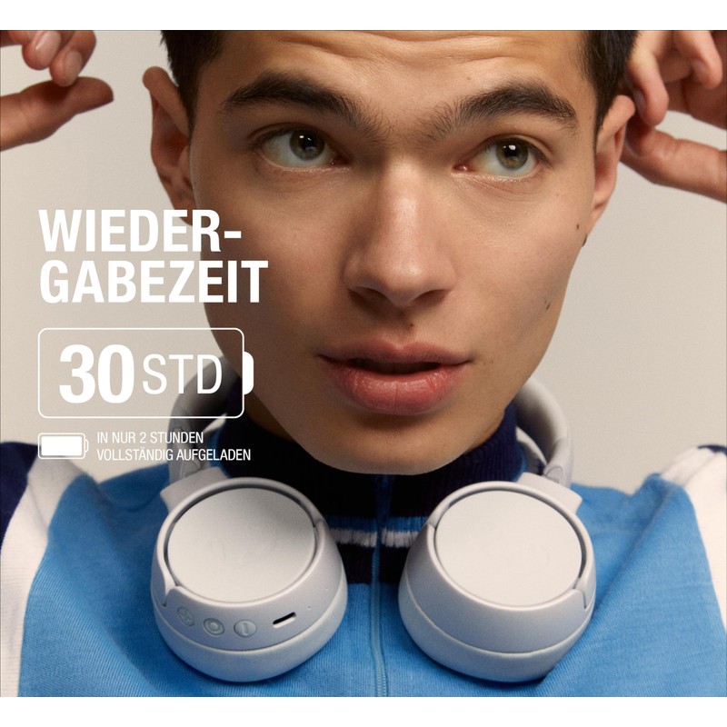 Fresh 'n Rebel Code Fuse Bluetooth Headphones On-Ear Wireless 30