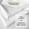 Cloud-Like Pillow Protectors with Zipper King Size - Breathable Cooling