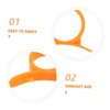 ULTECHNOVO 16Pcs Plastic Orange Peeler Multifunctional Kitchen Gadget for Peeling