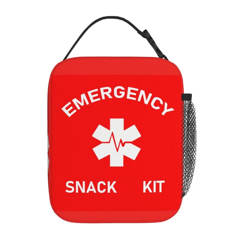 Hangry First Aid Insulated Lunch Bag Portable Reusable Lunch Box