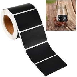 ProLeo Blackboard Stickers, 300 Pieces Kitchen Vinyl Labels for Spice Jars, Jam, Bottles, Organize Pantry, Garages, Offices, Parties