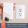 Dreambaby Paintable Outlet Covers 2 Pack Baby Safety Electrical Socket
