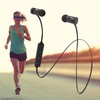 Laser Bluetooth Earphones Earbuds with Magnetic Contactor, Sports Earphones Built-in