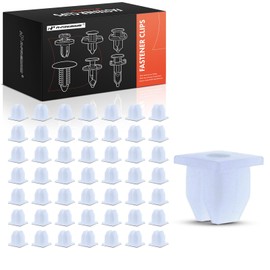 A-Premium 50PCS Nylon Front & Rear Bumper & Fender Nut Retainer Clips Compatible with Hyundai Elantra 1992-1995/2009-2016, Sonata 2006-2019, Genesis, Azera, Equus, XG300, XG350, Elantra Coupe
