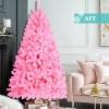 6ft Artificial Christmas Tree with 1455 Branches & Metal Stand
