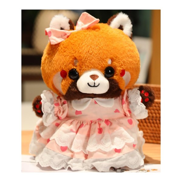 Silliya Red Panda Plush Toy, Kawaii Red Panda Plush with