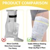 Catheter Leg Bag Holder, Washable Reusable Catheter Sleeves Urine Leg