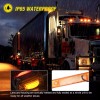 Nilight 2x LED Trailer Fender Light Clearance Marker Lights for