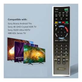 Control Para Cualquier Pantalla Sony Bravia Smart Tv Rmttx Color Negro